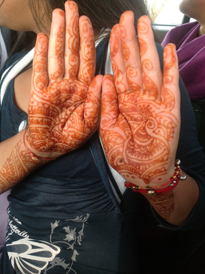 Indian hand drawing by Harmanjit Takhar from Whakatane, 11 years old