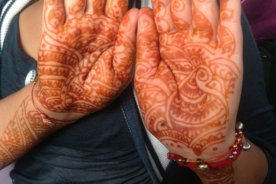 Indian hand drawing by Harmanjit Takhar from Whakatane, 11 years old