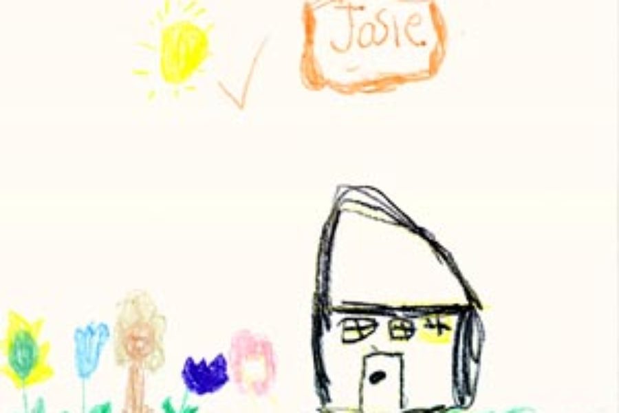 The Flower Garden by Josie West  from Canada, 6 years old