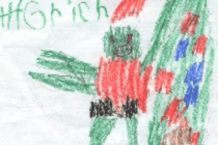 The Grinch by Austin Darnell  from Oklahoma, USA, 6 years old